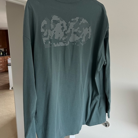 Nike Green Long Sleeve Tee - Picture 2 of 4